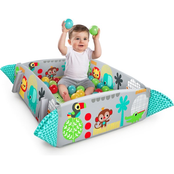 Mata edukacyjna Plac zabaw Bright Starts - deluxe z piłeczkami