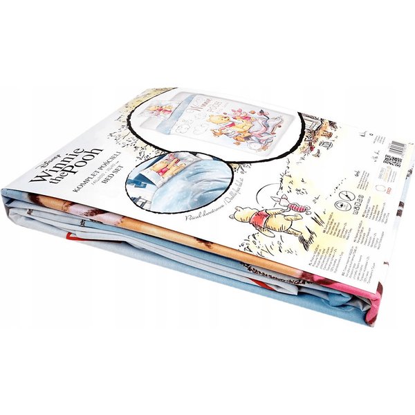 Pościel dwustronna Disney 140x200cm + 70x90cm Faro - Kubuś Puchatek