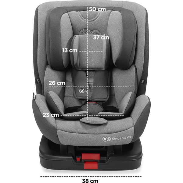 Fotelik samochodowy Vado 0-25 kg Kinderkraft - grey
