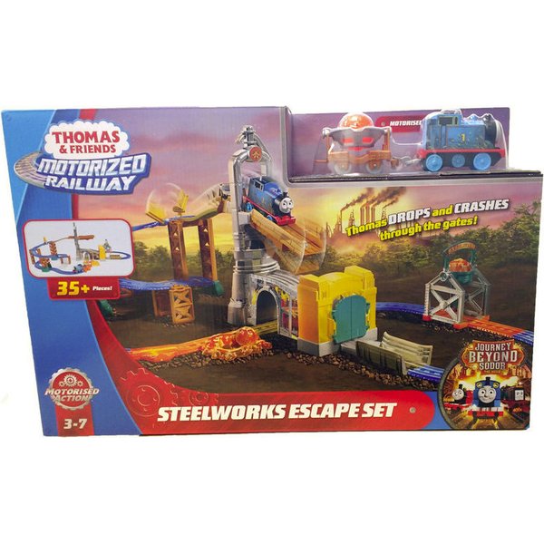 Tomek i Przyjaciele Motorized Railway Zestaw Ucieczka z Huty Fisher Price