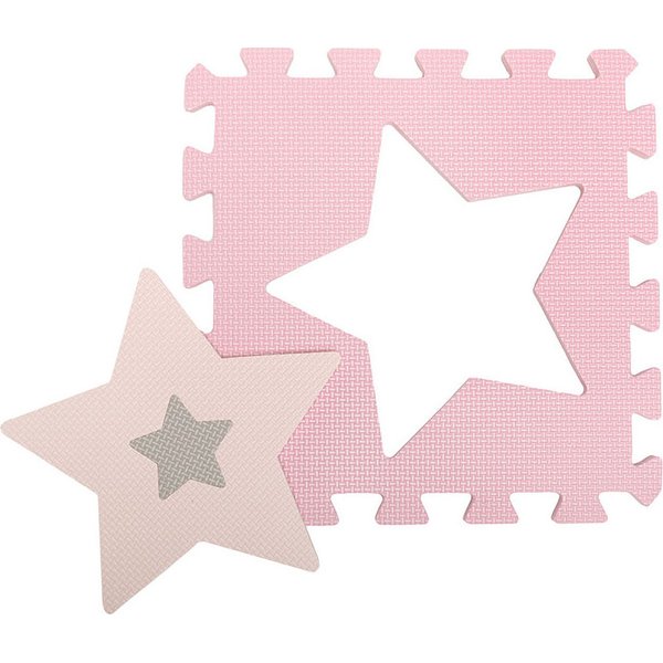 Mata, puzzle piankowe Nebe Momi - różowy