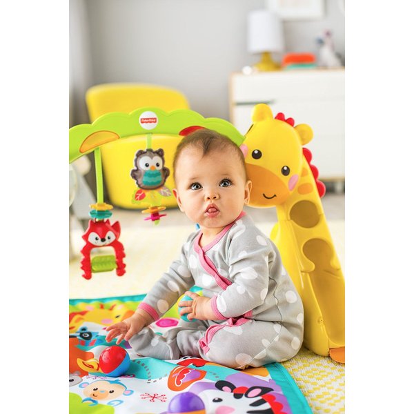 Mata - Przyrząd gimnastyczny - mata 3w1 Fisher Price