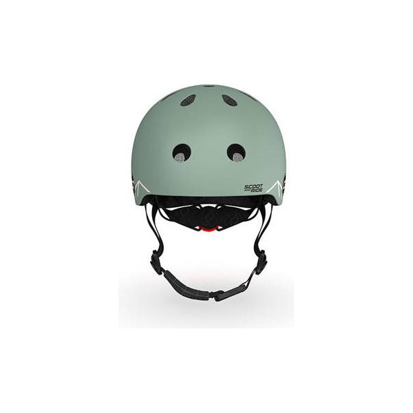 Kask dla dzieci 1-5 lat Scootandride - Green Lines