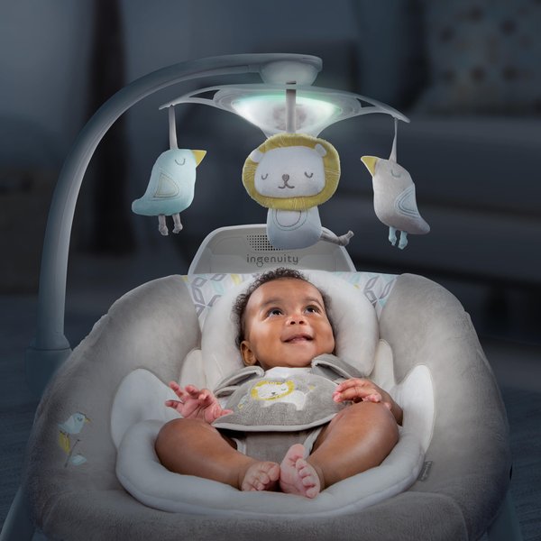 Huśtawka Bright Starts - ptaszki 2w1 Deluxe