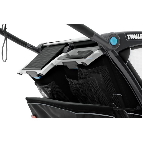 Przyczepka rowerowa dla dwójki dzieci Chariot Sport 2 Thule - czarny