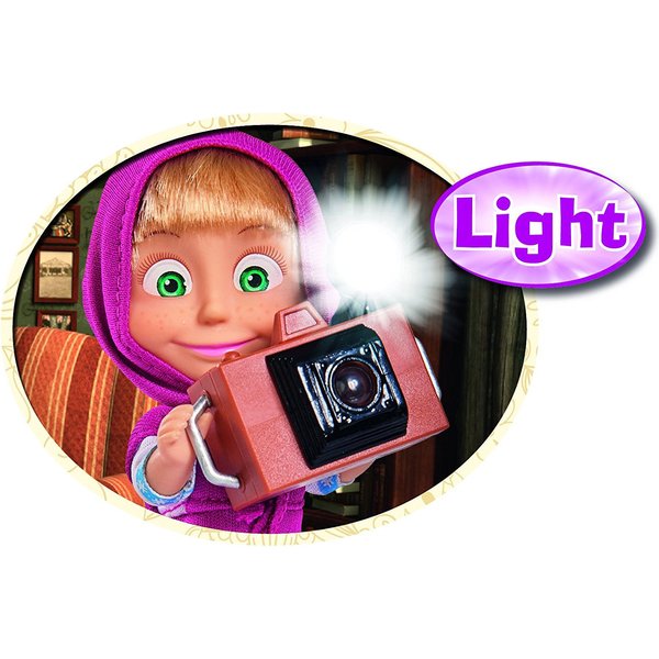 Lalka Masza fotograf Simba