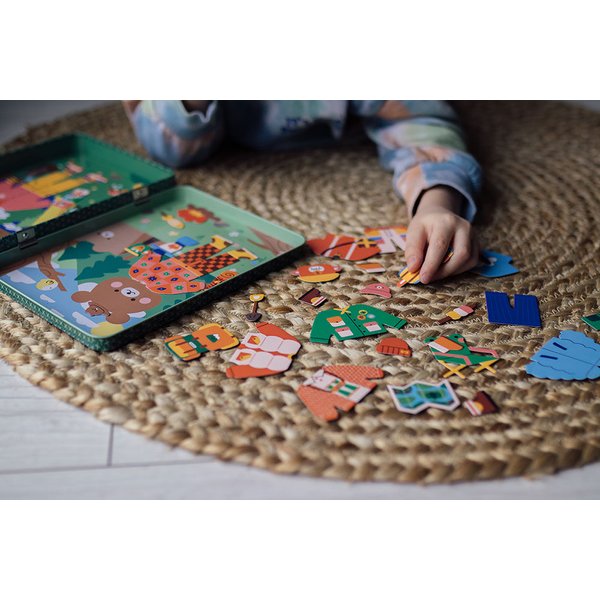 Magnetyczne postacie Mudpuppy - Wesoły biwak