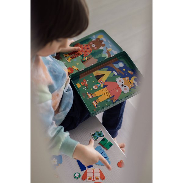 Magnetyczne postacie Mudpuppy - Wesoły biwak