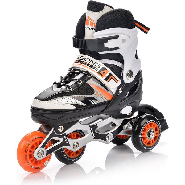 Rolki 4w1 Seasons Meteor - pomarańczowy