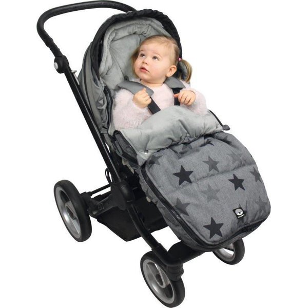 Śpiworek do wózka 6-36m Dooky - Grey Stars