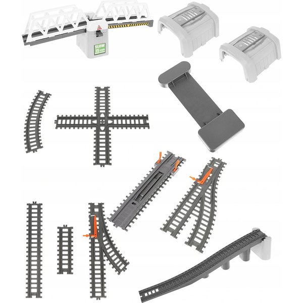 Kolejka elektryczna 9m z pociągiem