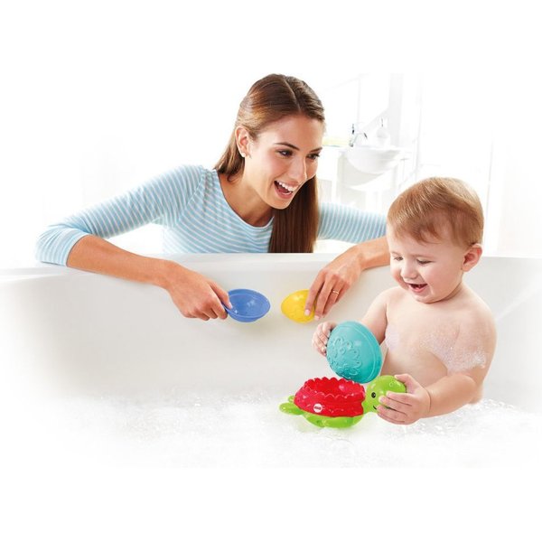 Kąpielowy żółw do układania i przecedzania Fisher Price