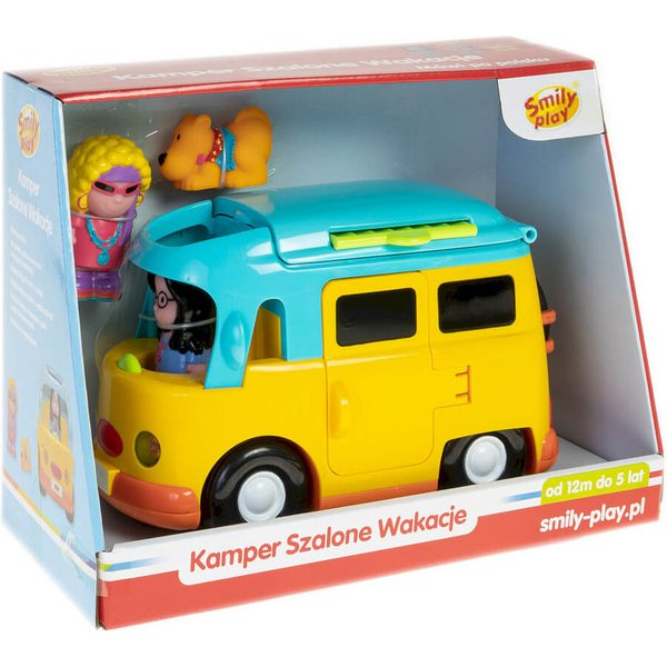Auto Kamper szalone wakacje Smily Play