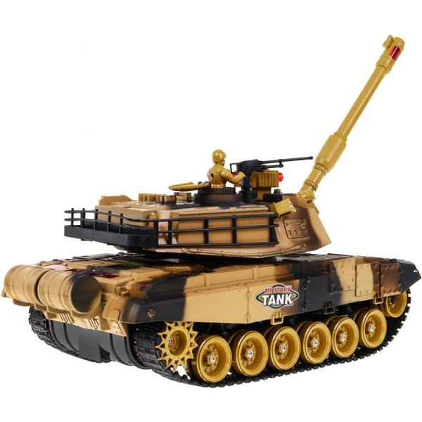 Czołg zdalnie sterowany R/C - beżowy