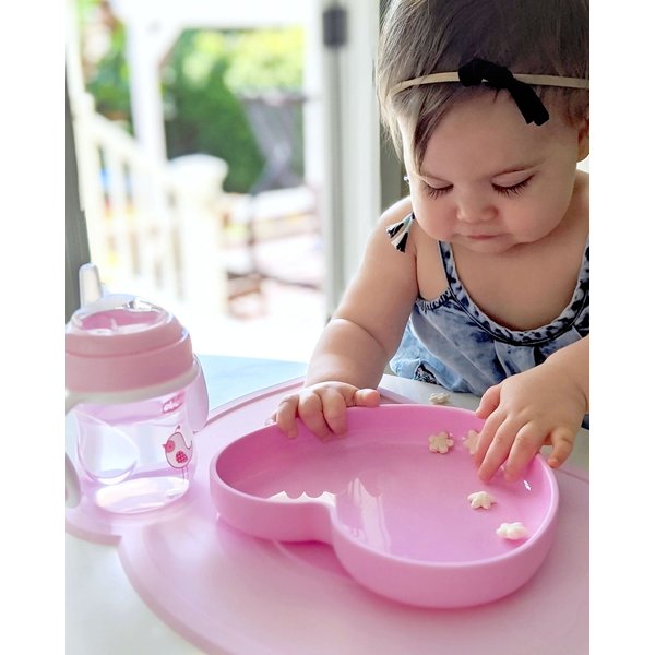 Silikonowa mata, podkładka Chicco - girl