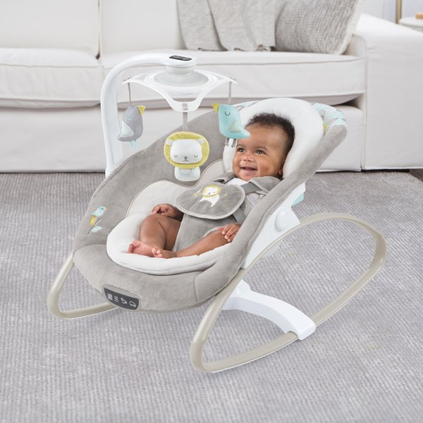 Huśtawka Bright Starts - ptaszki 2w1 Deluxe