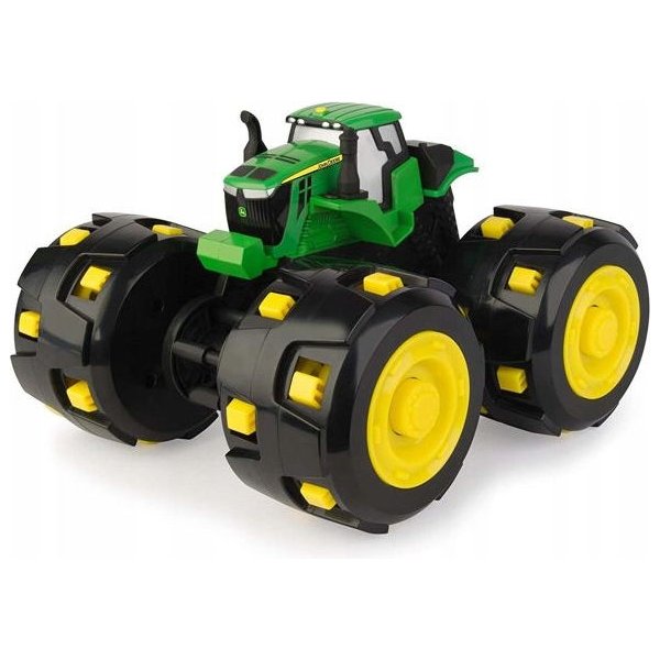 Traktor z kolcami John Deere Tomy