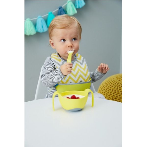 Zestaw silikonowych łyżeczek B.Box - czerwono-niebieski