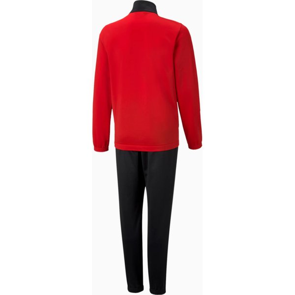 Dres juniorski individual Rise Tracksuit Puma - czerwony