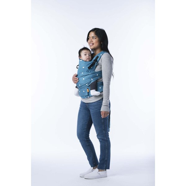 Nosidełko Half Buckle od 3kg Tula - Playdate Seledyn