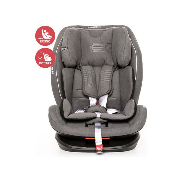 Fotelik samochodowy Beta IsoFix 9-36 kg Espiro - denim 2019