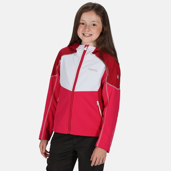 Softshell młodzieżowy Acidity IV Regatta - duchess/white