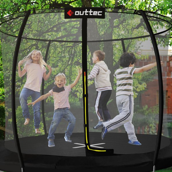 Trampolina Pumpkin 435cm 14ft Outtec - black