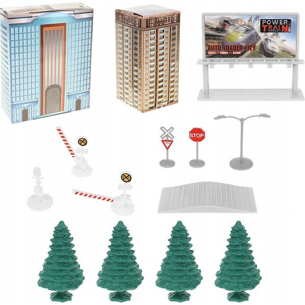 Kolejka elektryczna 9m z pociągiem