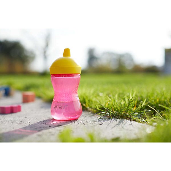 Kubek z ustnikiem 18 m+ 300ml Avent - Girl