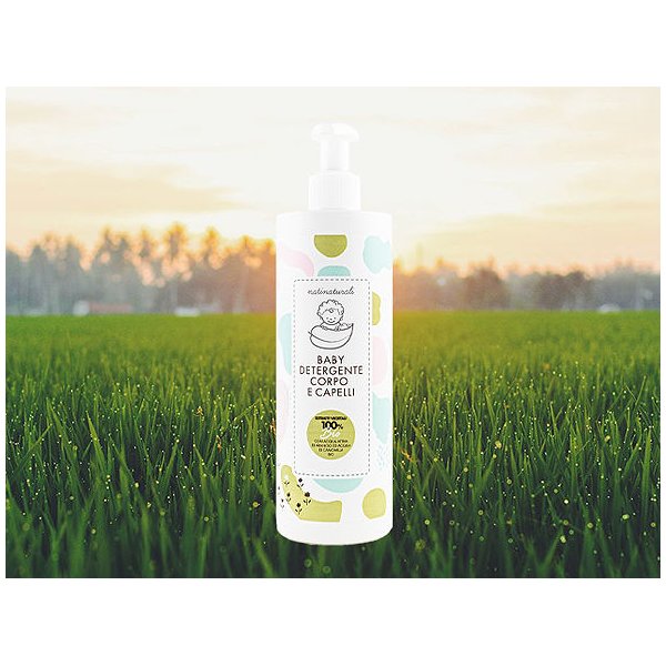 Płyn do mycia ciała i włosów Bio 400ml 0m+ Natinaturali