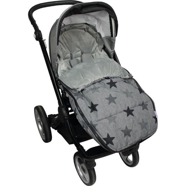 Śpiworek do wózka 6-36m Dooky - Grey Stars