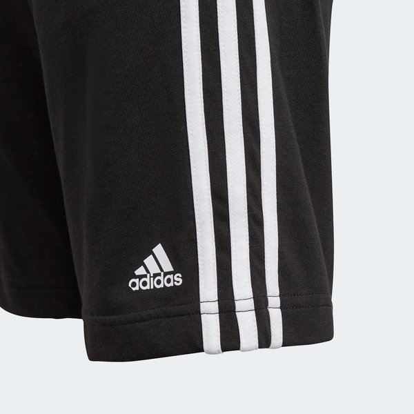 Spodenki chłopięce Essentials 3-Stripes Shorts Adidas - czarne