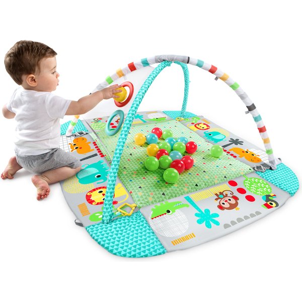 Mata edukacyjna Plac zabaw Bright Starts - deluxe z piłeczkami