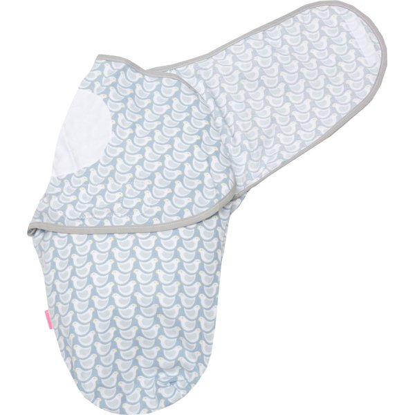 Otulaczek Motherhood - niebieskie ptaszki