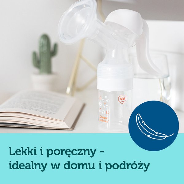 Laktator ręczny Basic Canpol