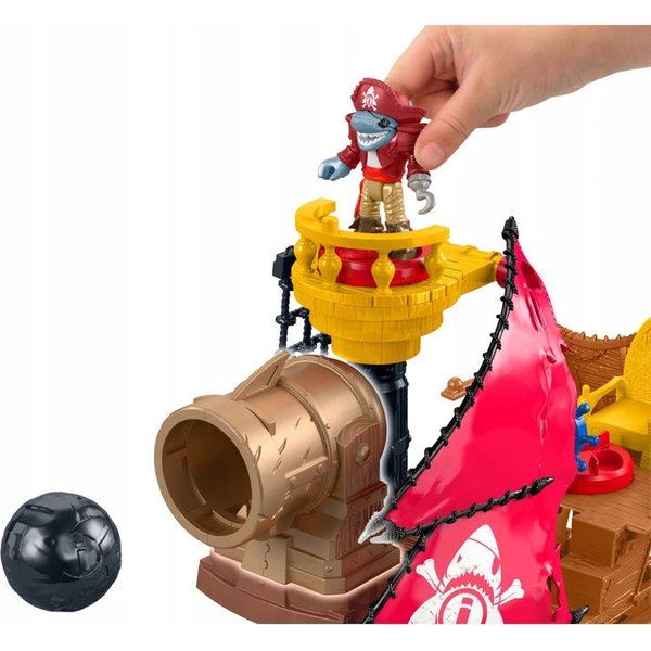 Statek piracki Rekin Imaginext Fisher Price