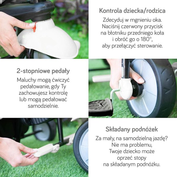 Rowerek Glow 4w1 Smart Trike