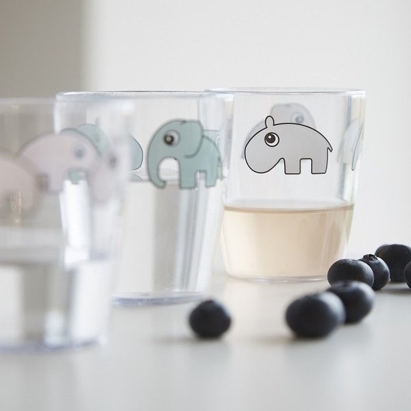 Kubek Yummy Mini Glass Done By Deer - Grey