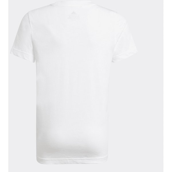 Koszulka chłopięca Essentials Big Logo Tee Adidas - biały