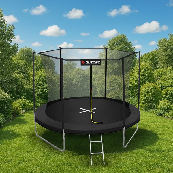 Trampolina Inside Net 312cm 10ft Outtec - black