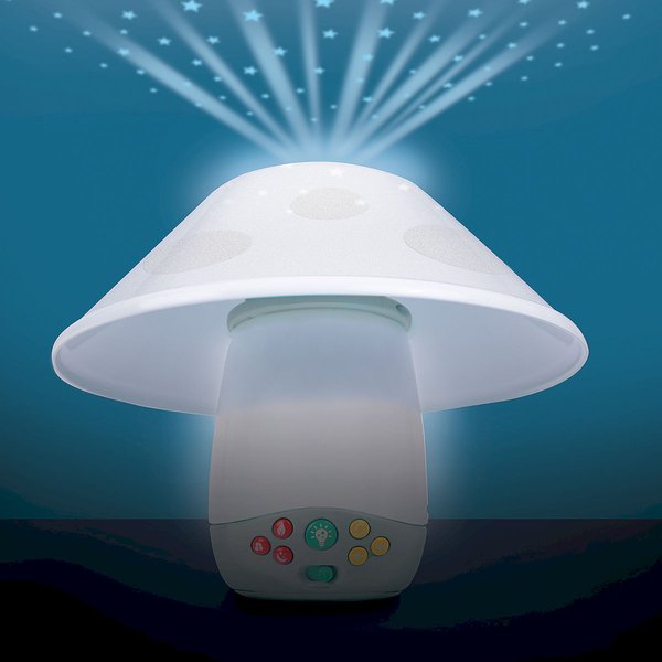 Karuzela, projektor, lampka nocna 3w1 Smily Play - B&W