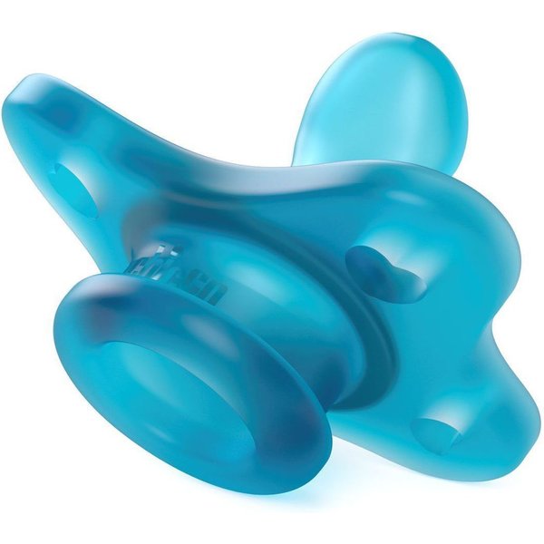 Smoczek uspokajający Physioforma Mini Soft 2-6m 2 szt. Chicco - niebieski