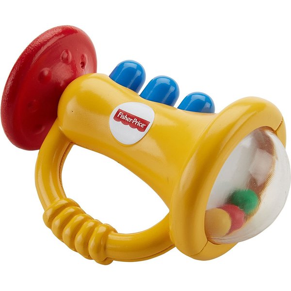 Grzechotka gryzaczek Trąbka Fisher Price