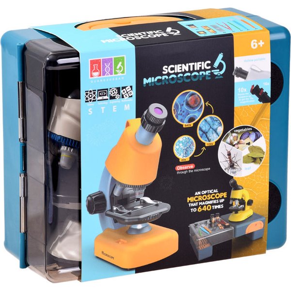 Mikroskop zabawka dla małego naukowca Jokomisiada