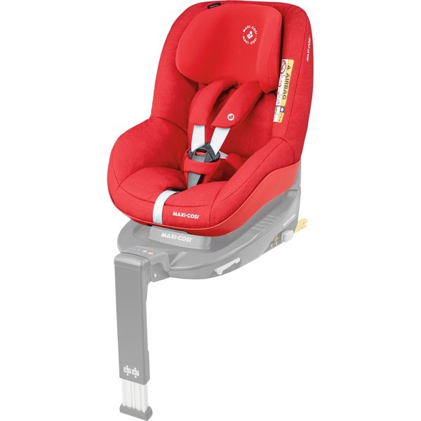 Fotelik samochodowy Pearl Pro i-Size + baza FamilyFix3 Maxi-Cosi - Nomad Red