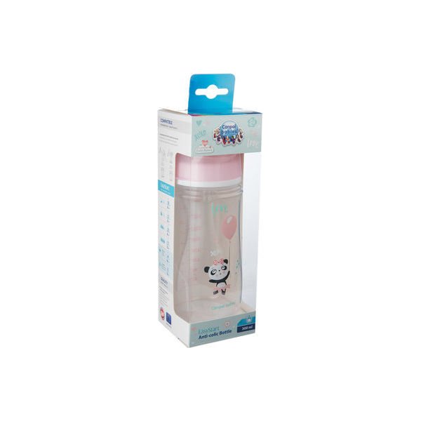 Butelka antykolkowa 300ml Exotic Animals Canpol - Panda