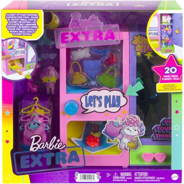 Zestaw ubranek dla lalek Barbie Extra Kreator stylu Mattel