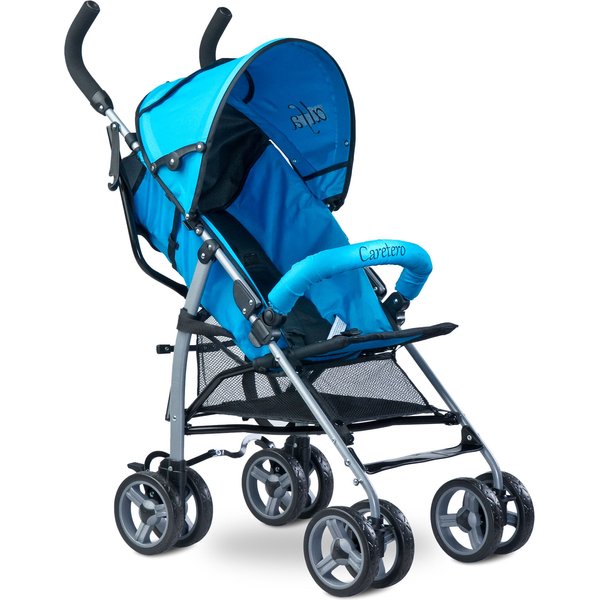 Wózek spacerowy Alfa Caretero - niebieski