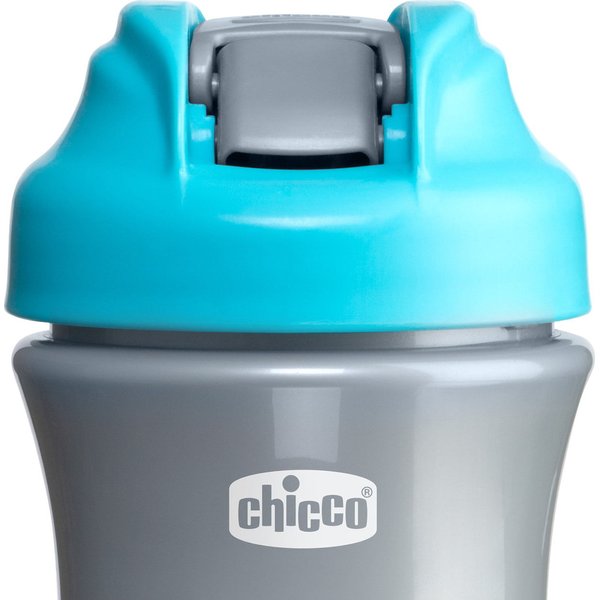 Bidon z miękkim ustnikiem 350ml Chicco - AZZURRO