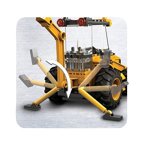 Koparka i walec Świat budowniczy Mega Bloks